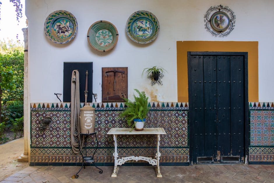 Sorolla Museum Madrid — charming Andalusian patio with traditional tiles