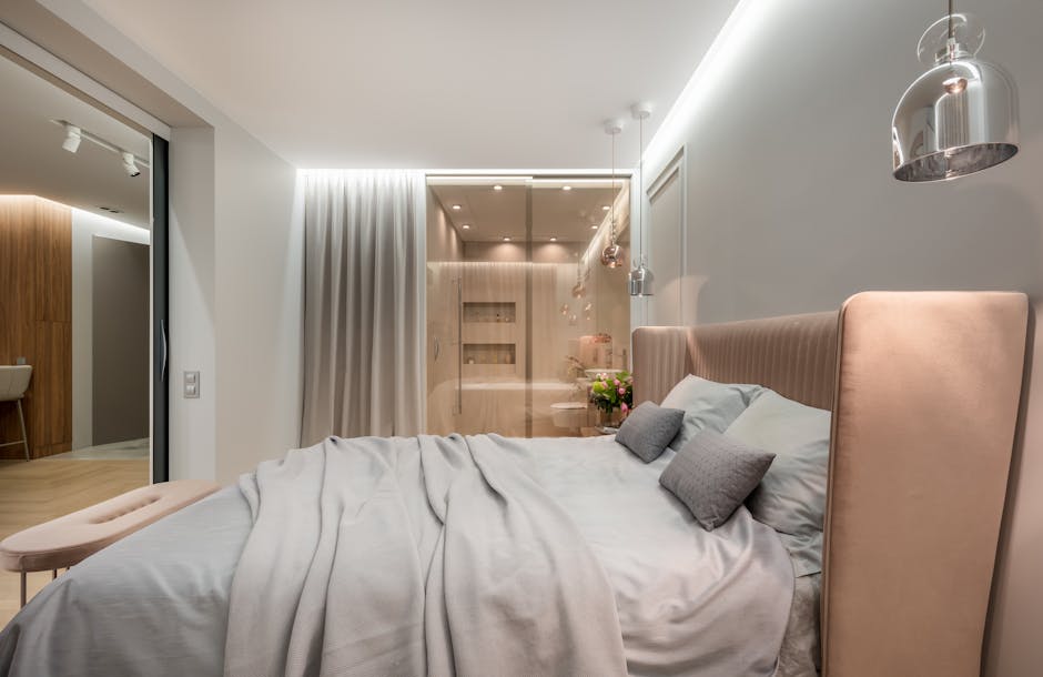 Airbnb Madrid apartments — modern bedroom interior