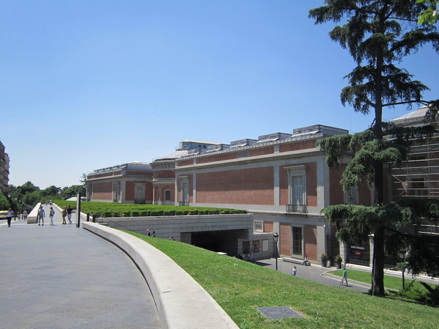 Hotels Near Prado Museum Madrid: Best Picks Within Walking Distance 2 Hotels near Prado Museum Madrid — Prado Museum exterior on sunny day