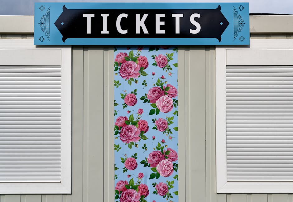 Madrid museum pass — vibrant ticket booth