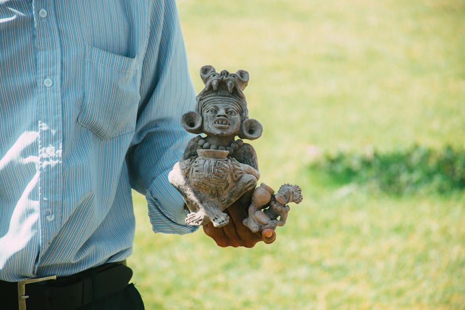 Museum of America Madrid — Zapotec pre-Columbian figurine